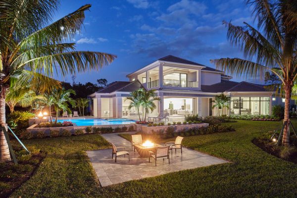 197 Caribbean Rd Naples FL-large-019-018-Rear dusk-1500x1000-72dpi