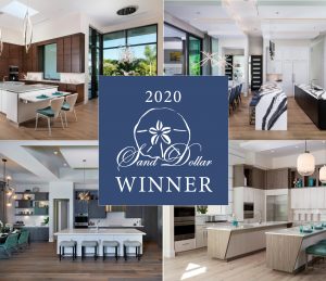 2020 sand dollar award winner McGarvey homes best kitchen design